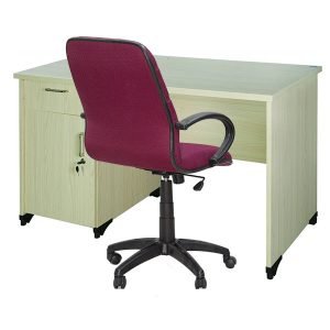 Bàn nhân viên KG140HL3C KGB, bàn hộc liền giá rẻ