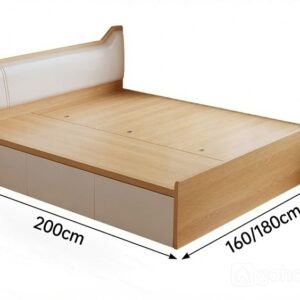 Giường Ngủ Bọc Da Đầu Giường Hiện Đại GH-11048