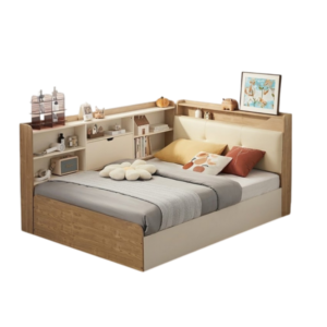 Giường Ngủ Kèm Kệ Sách Hiện Đại GH-11024