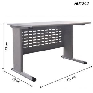 Bàn chân sắt KGB HU12C2 - Mặt bàn gỗ chất lượng