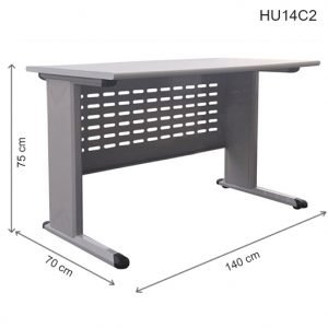 Bàn chân sắt HU14C2 - Bàn 1m4, cực tinh gọn, Giá lại tót