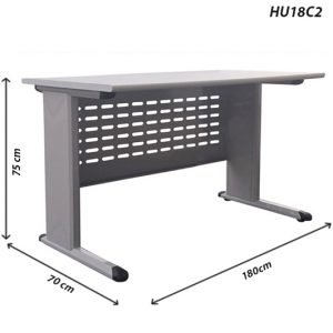 Bàn HU18C2 chân sắt - Bàn cỡ lớn, Giá cỡ nhỏ, Siêu bền