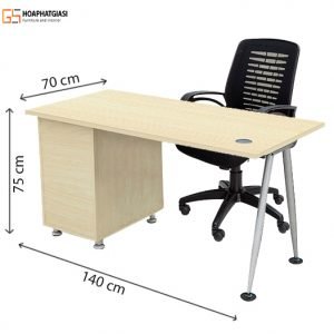 Bàn làm việc HR140HLC8 KGB đẹp xuất sắc - Giá cực Rẻ