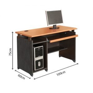 Bàn phụ NTBP02 KGB - Có hộc CPU, khay bàn phím