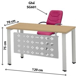 Bàn làm việc HR120C6 KGB | Bàn đẹp, Giá chính hãng