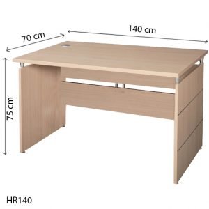 Bàn làm việc chân gỗ cực đẹp HR140 KGB giá rẻ bất ngờ