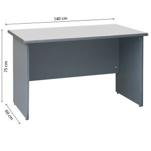 Bàn làm việc KGB HP140S - Bàn văn phòng mặt gỗ