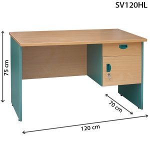 SV120HL bàn hộc liền KGB - Thiết kế hiện đại, đa năng