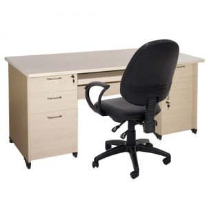 Bàn KGB KG160HL1 | Bàn làm việc hai hộc liền, Giá tốt