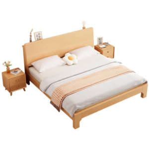 Giường Ngủ Gỗ Thiết Kế Tinh Tế GH-11019