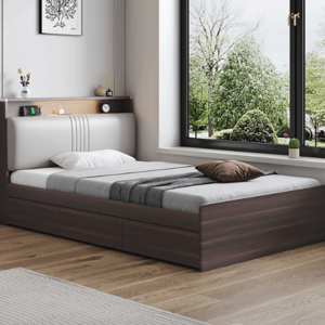 Giường Ngủ Có Ngăn Kéo Và Khoang Chứa Đồ Dưới Đệm GH-11047