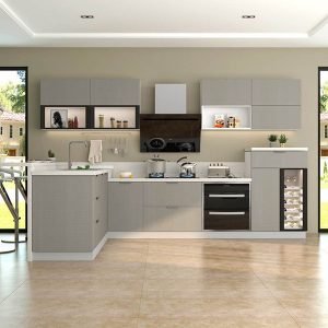 Hệ tủ bếp bền đẹp hiện đại KGB-51775