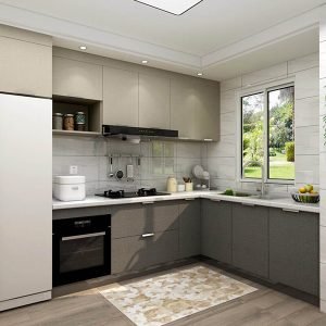 Hệ tủ bếp đẹp hiện đại đa chức năng KGB-51780