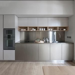 Mẫu tủ bếp đa năng hình chữ I KGB-51776