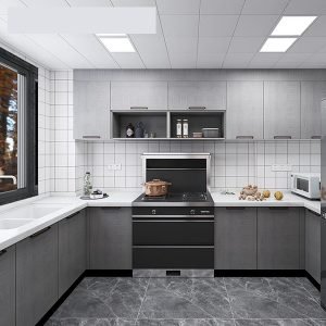 Mẫu tủ bếp đẹp đơn giản KGB-51773