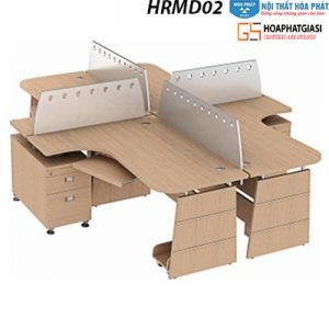 Module bàn làm việc cao cấp HRMD02 KGB - Siêu rộng rãi