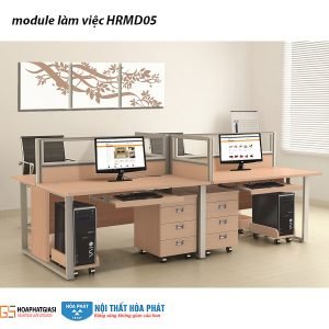 Modul bàn làm việc HRMD05 KGB nhóm 4 người cực Rẻ
