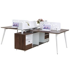 Cụm module làm việc 4 chỗ LUXMD03C10 - Tiết kiệm diện tích
