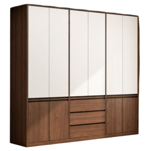 Tủ Áo Gỗ MDF Thiết Kế Tối Giản Tinh Tế GH-13077