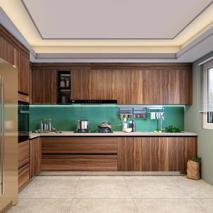 Tủ bếp gỗ MDF thiết kế đa năng KGB-51839
