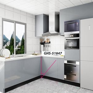 Tủ bếp gỗ module thiết kế mới nhất KGB-51847