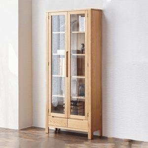 Tủ tài liệu thiết kế nhỏ gọn bằng gỗ sồi KGB-5602