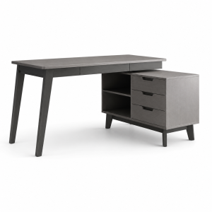 Bàn làm việc bằng gỗ MDF phủ melamine KGB-41397