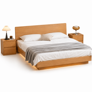 Giường ngủ hiện đại cao cấp gỗ sồi KGB-9431