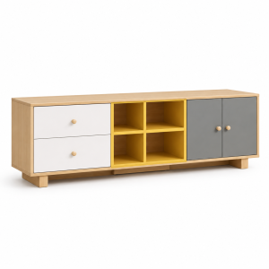 Kệ tivi thiết kế tối giản bằng gỗ công nghiệp KGB-3537