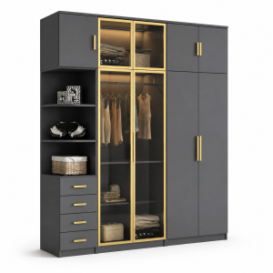 Tủ đựng quần áo phong cách tối giản KGB-51890
