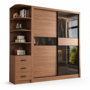 Tủ quần áo cửa trượt cánh kính KGB-51900