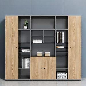Tủ tài liệu gỗ công nghiệp đẹp hiện đại KGB-51651