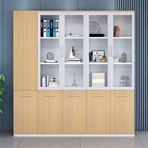 Tủ tài liệu gỗ văn phòng đẹp hiện đại KGB-51628