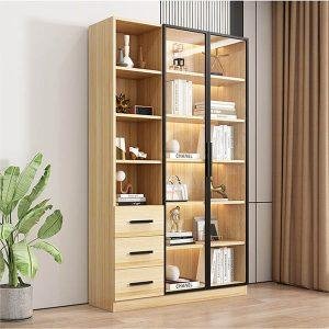 Tủ tài liệu 3 buồng phong cách Bắc Âu KGB-51933