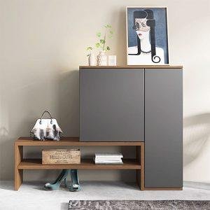 Tủ giày gỗ đơn giản thiết kế tiện lợi KGB-42060