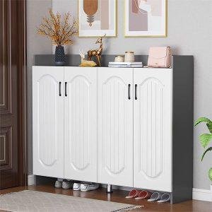 Tủ giày gỗ hiện đại đẹp ấn tượng KGB-52049