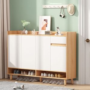 Tủ gỗ để giày kiểu dáng thanh lịch KGB-51813