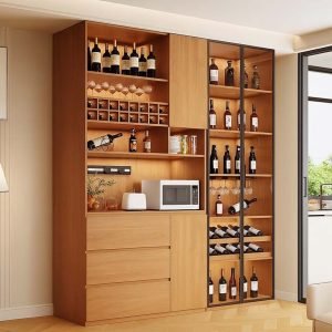 Tủ rượu gỗ hiện đại, sang trọng KGB-5276