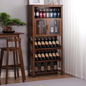 Tủ rượu gỗ đứng nhỏ gọn KGB-5267 – Tiện nghi trong từng không gian