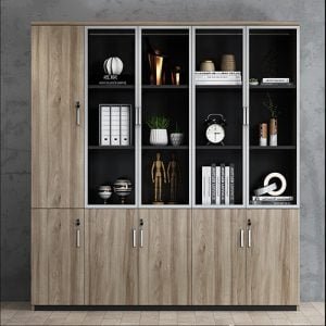 Tủ gỗ văn phòng thiết kế hiện đại, tiện dụng KGB-51634
