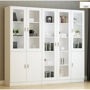 Tủ tài liệu văn phòng dáng cao bằng gỗ KGB-51627